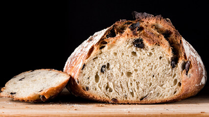 loaf of bread with seeds