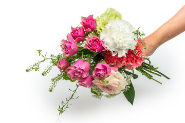 花のフレーム　Flower frame of spring