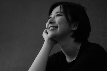 Obraz premium 女性ポートレート