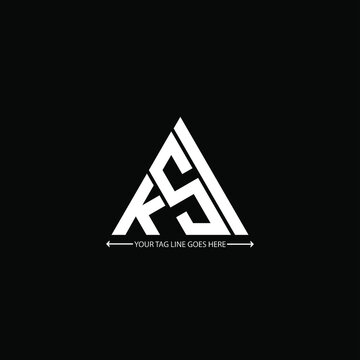 KSI letter logo creative design. KSI unique design