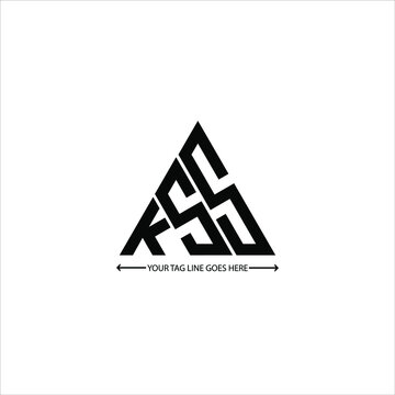 KSS letter logo creative design. KSS unique design