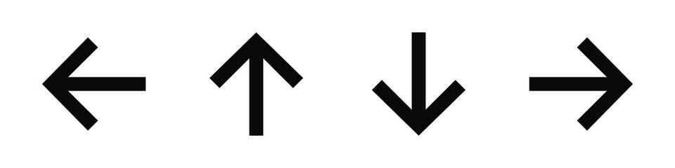 arrow icon vector. arrow icon isolated on white background