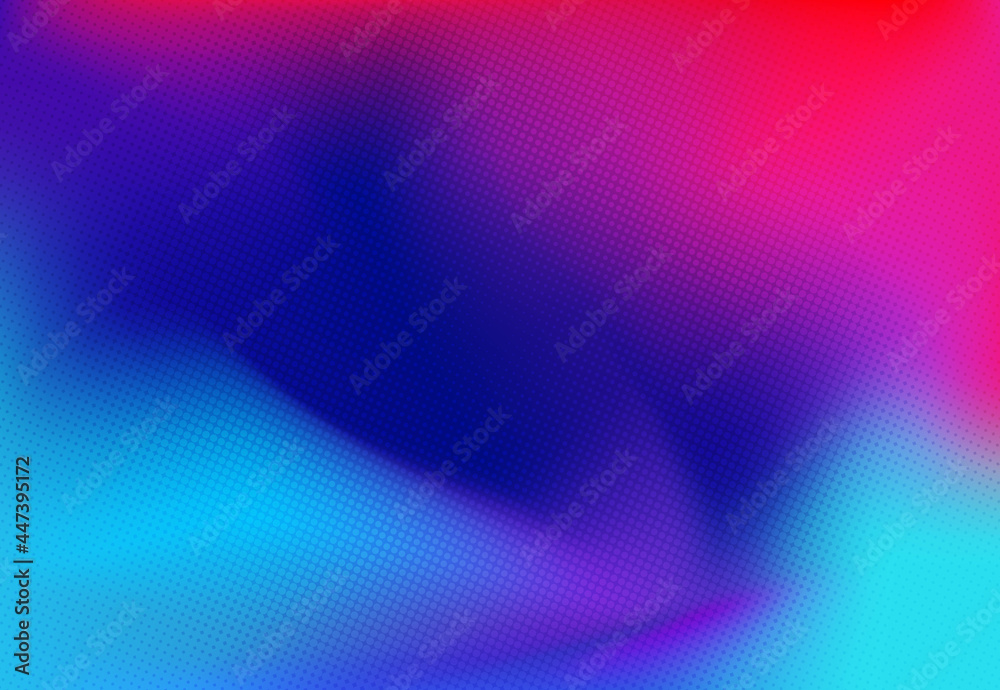 Poster background halftone vibrant colorful vector
