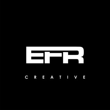 EFR Letter Initial Logo Design Template Vector Illustration