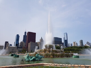 "Fountain of the Great Lakes" in Chicago