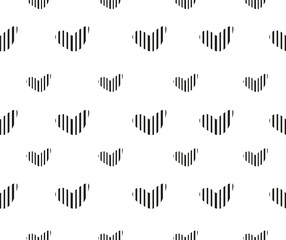 Grafic background for images with hearts