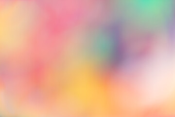 Obraz premium Vivid blurred colorful wallpaper background