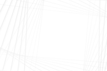 Abstract  white and gray color, modern design background with geometric shape. Vector illustration.
