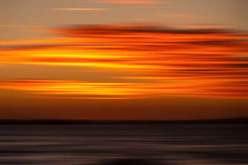 Motion blur photo of the ocean, Australia