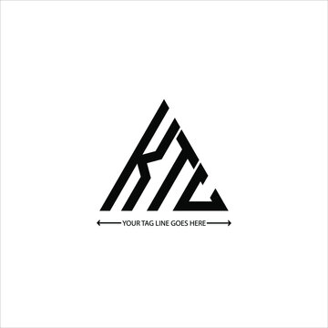 KTC letter logo creative design. KTC unique design

