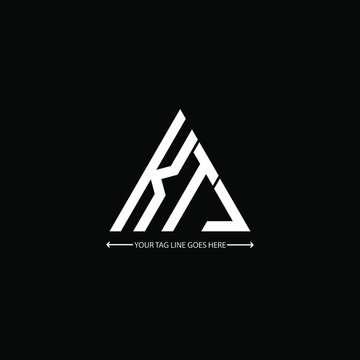 KTJ letter logo creative design. KTJ unique design