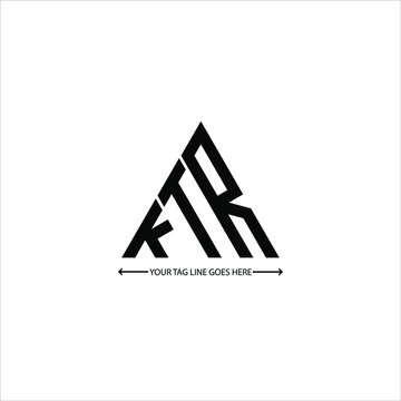 KTR letter logo creative design. KTR unique design