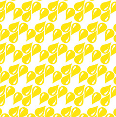 Lemon Drop seamless repeating vector pattern