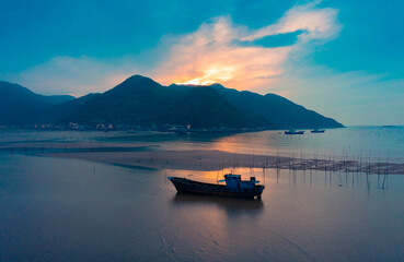 Scenery of Xiapu beach, Ningde City, Fujian Province, China