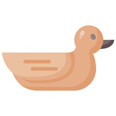 duck flat icon
