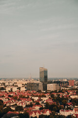 Olivia star in Gdansk, Poland. Skyscraper in the north of Poland, Europe