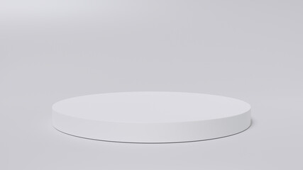 Product Stand empty space for product design show stage showcase for new product banners background Cosmetic Podium stand 3D Rendering.