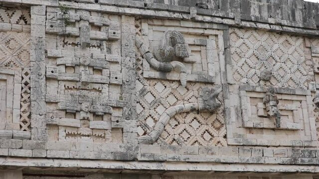 Uxmal Mayan ruins in Mexico.