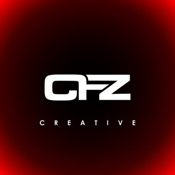 CFZ Letter Initial Logo Design Template Vector Illustration