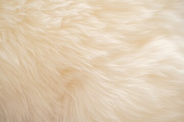Fur texture. beige fur background.beige fur background. real wool.  Warm fluffy fur background .white fur fabric texture