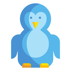 penguin flat icon