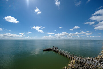 Afsluitdijk, Noord-Holland Province, Friesland province, The Netherlands