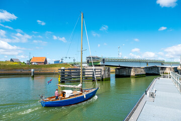Afsluitdijk, Noord-Holland Province, Friesland province, The Netherlands