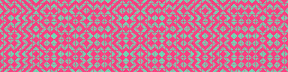 Fototapeta premium Abstract Geometric Pattern generative computational art illustration