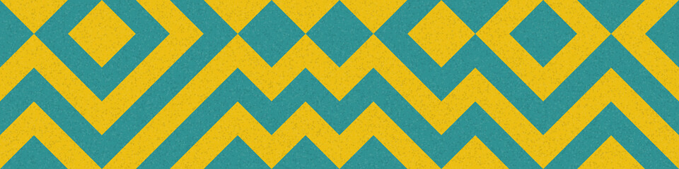 Fototapeta premium Abstract Geometric Pattern generative computational art illustration
