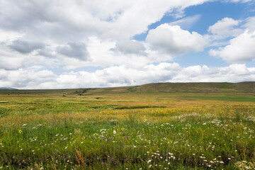 Mountain landscape and view in Georgia