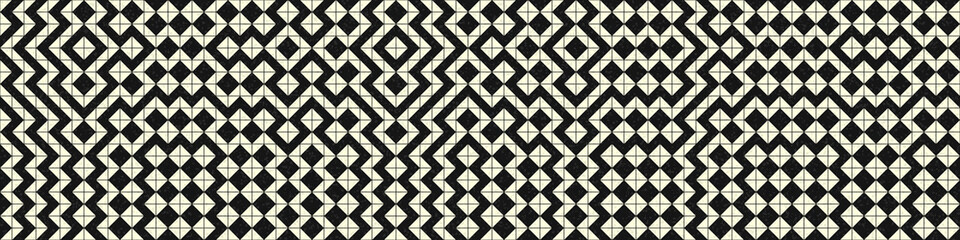 Abstract Geometric Pattern generative computational art illustration