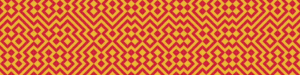 Abstract Geometric Pattern generative computational art illustration