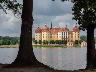 Moritzburg Castle in Saxony Germany