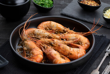 Butter Garlic Prawns