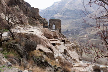 Popular ancient cave city with the monastery complex of Vardzia, carved into the bowels of the rock...