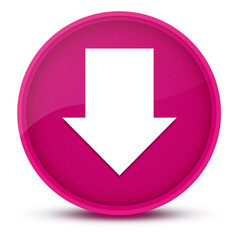 Download luxurious glossy pink round button abstract