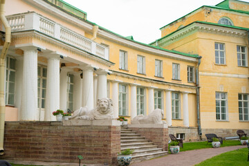 the old house in the center