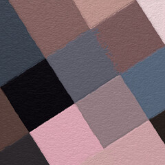 Colorful abstract mosaic with a rough texture background. Colored square pattern background. Picture for creative wallpaper or design art work. Backdrop have copy space for text.