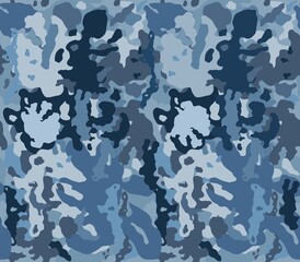 Navy camouflage pattern vector texture