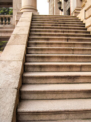 Fototapeta na wymiar Stairs in Deoksugung Palace in korea