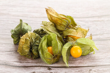 Ripe and tasty Physalis berry