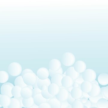 Abstract background. Bubbles circle background. Blue soap bubbles background. © Sudakarn