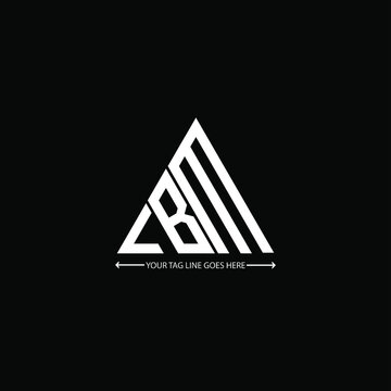 LBM letter logo creative design. LBM unique design
