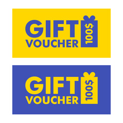 Gift Voucher Template Vector Illustration for Your Business