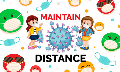 Use mask use social distance and Take vaccine