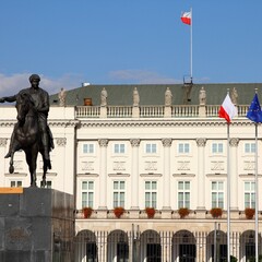 Warsaw Presidential Palace in Poland
