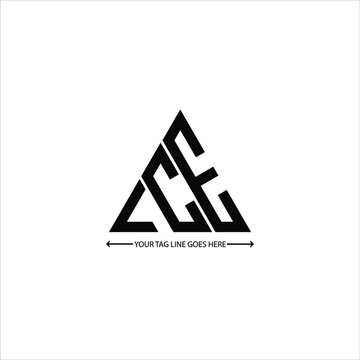 LCE letter logo creative design. LCE unique design
