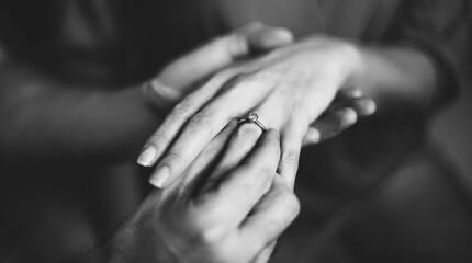 Lovely couple spending quality time together