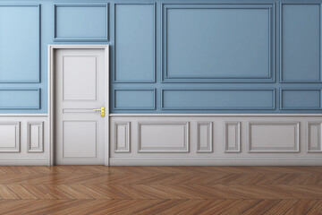 Room interior with Wall Background. 3D rendering ,3D illustration	