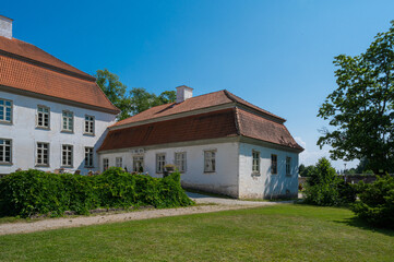 Fototapeta na wymiar europe estonia hiiumaa, manor